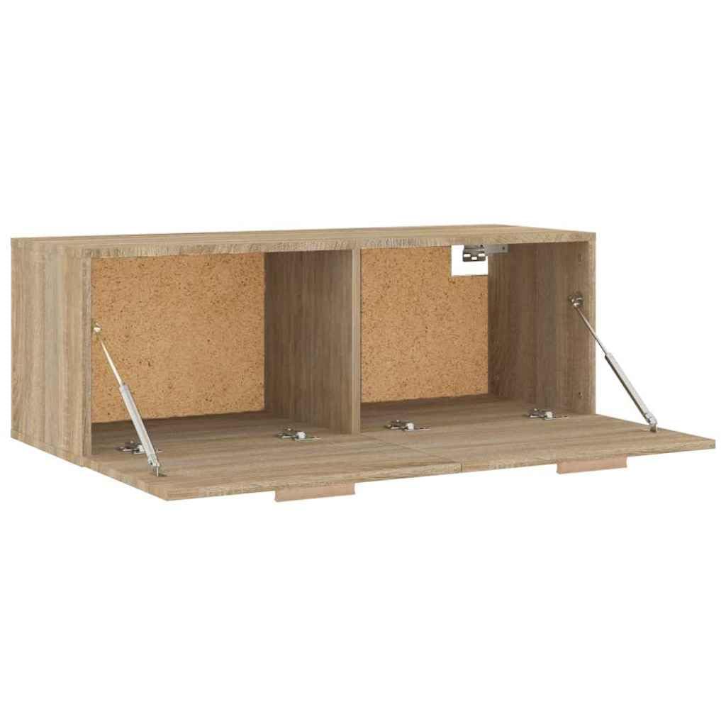 Szafka ścienna dąb Sonoma 100 x 36,5 x 35 cm materiał