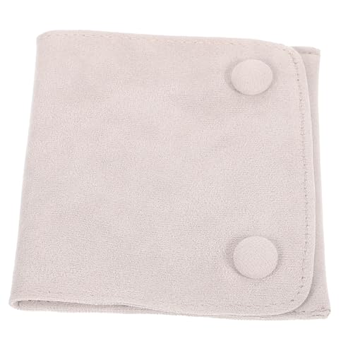 CONGARTENO Delicate Small Jewelry Bag Soft Microfiber Pouch for Necklaces and Earrings -scratch Design for Safe Storage Bag for Organizing Small Accessories