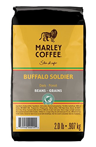 Marley Coffee Buffalo Soldier, Whole Bean, 2 Pound