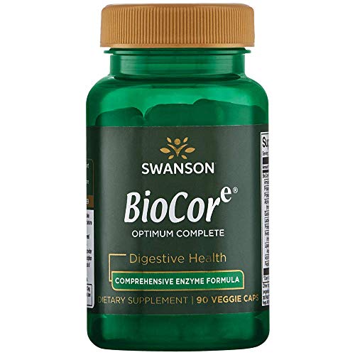 Swanson Biocore Optimum Complete Ultimate Full Spectrum Enzymes 90 Veg Capsules