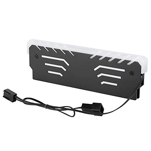 Chaleco disipador de calor de memoria RGB con 6 LED automáticos y conexión dual 3PIN