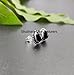 Natural Black Onyx Gemstone Stud Post Earrings 925 Sterling Silver Gemstone Earring Hypoallergenic Nickel Free Tarnish Resistant Handmade Jewelry Gift for Women Men Girls