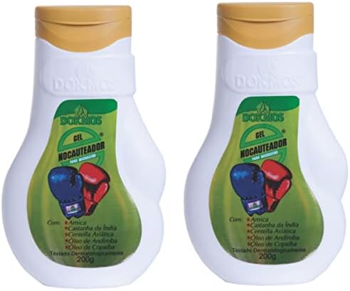 Kit 2 Gel Nocauteador Alivio Muscular Arnica Dokmos 200g