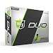 Wilson Staff Duo Soft Optix Golf Balls, Green