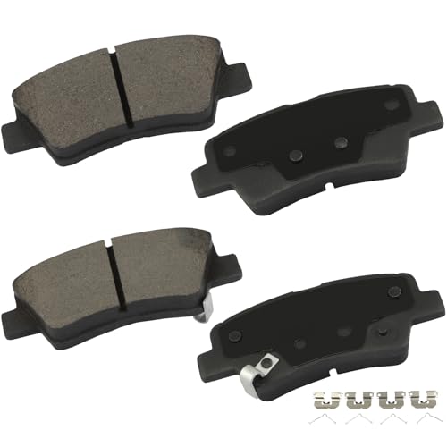 Image of cciyu D1848 Rear Ceramic Disc Brake Pads Kit For Hyundai For Tucson 2016-2021,For Kia For Sportage 2017-2021