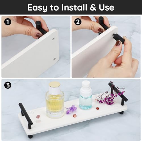Image of Segbeauty 12x4in Instant Drying Stone Sink Tray, Water Absorbent Diatomaceous Earth Tray with Coasters, Quick Dry Stone Vanity Trays Bathroom Sink Organizer Countertop Sink Caddy for Soap Dispenser
