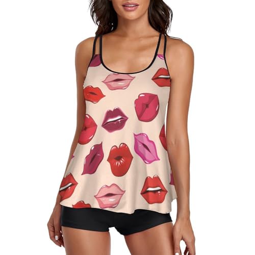 Maillot de bain tankini fluide pour vos vacances, ensemble shorty et robe de plage