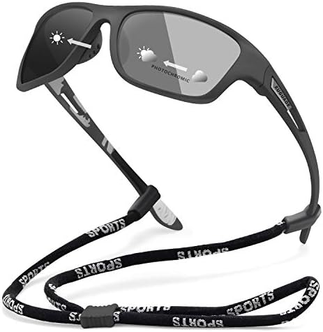 KUGUAOK Polarized Sports Sunglasses for Men Driving Cycling Fishing Sun Glasses 100% UV Protection Goggles
