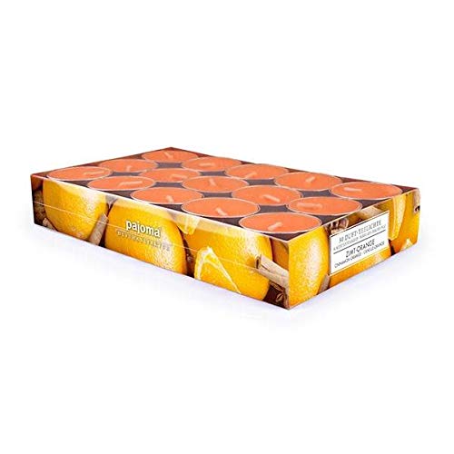 pajoma® Teelichte 30 Stück, Zimt-Orange | Duft-Teelichte in...