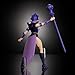 Masters of The Universe Origins Action Figure 200X Cartoon Collection Evil-Lyn, 5.5 Inch 1980s Motu TV Villainess, Detailed Design & Wand Accessory​