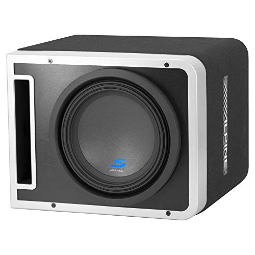Alpine S-SB10V Pre-Loaded S-Series 10-inch Subwoofer Enclosure