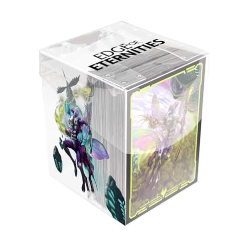 Ultra PRO - Edge of Eternities World Shaper 100ct Deck Protector Sleeves in Clear Box for Magic: The Gathering, Card Protection, TCG Accessories, Collectible Trading Cards Game