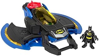 Fisher-Price Imaginext DC Super Friends Batwing, toy plane and Batman figure for preschool kids ages 3 years & up