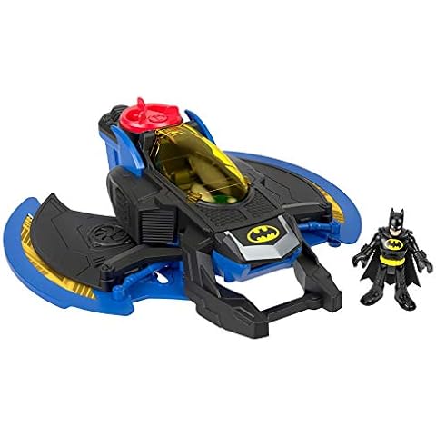 Fisher-Price Imaginext DC Super Friends Batwing, toy plane and Batman figure for preschool kids ages 3 years & up Cover
