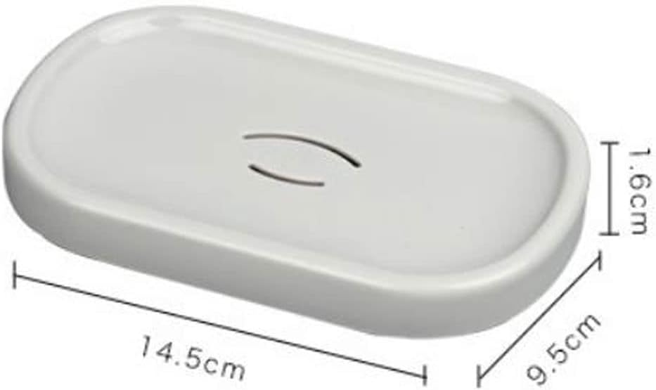 Soap Dishes Round Drain Soap Dish Plastic for Toilet