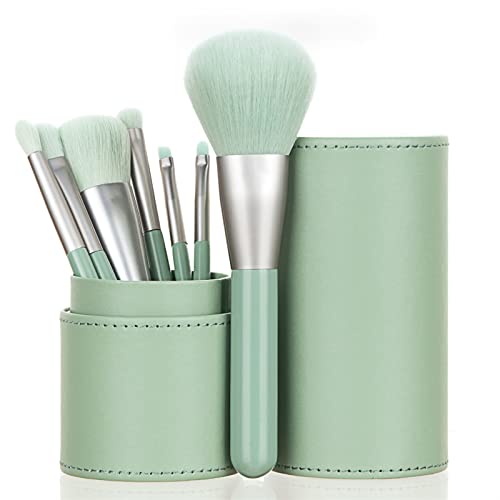 Pinceaux de maquillage avec seau élégant pour offrir à vos proches