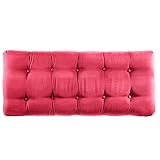 Famvos Tufted Bench Cushions for Patio Furniture, 44x19 inches Outdoor Patio Swing Cushions for Indo