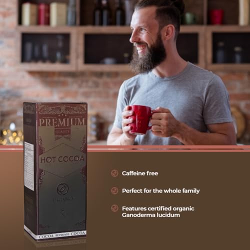 2 boxes ORGANO Premium Hot Cocoa (Hot Chocolate, 30 Sachets)