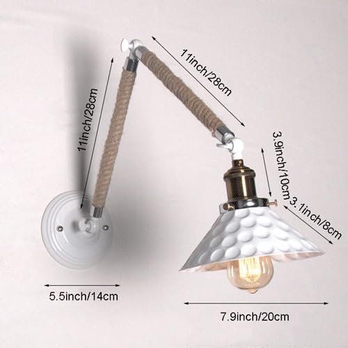Francuska lampa ścienna