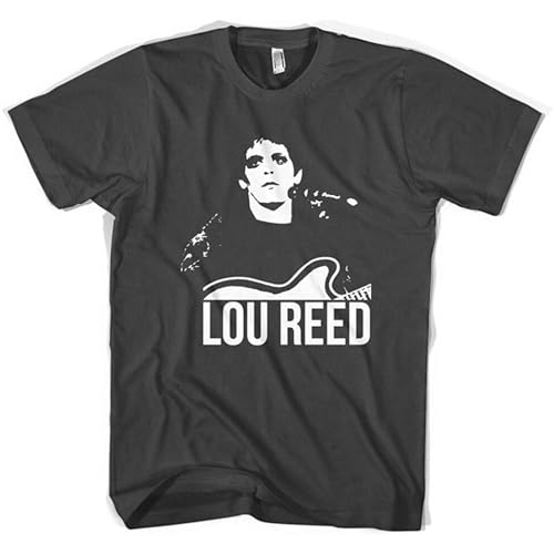 Photo de Lou Reed The Velvet Underground Unisex T Shirt Colours Grey XL