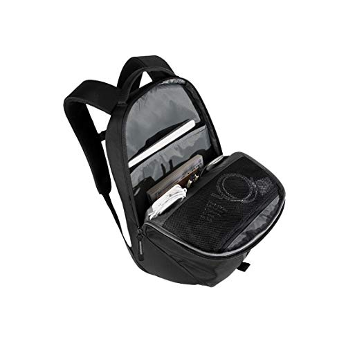 Image of Travel Laptop Backpack, Large Computer Backpack Bag Laptop for Men Women for Hiking /School /College, Black Bookbag Made of Water-Resistant Fabric(12 Month Free Replacement Guaranteed)
