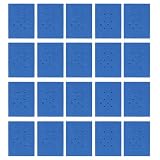 20Pcs Foam Tube Rack, 18 Holes Reusable Floating Foam Centrifuge Tube Holder Water Bath Centrifuge Tube Holder...
