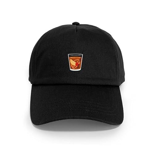 CafePress Old Fashioned Cocktail Unique Adjustable Baseball Hat