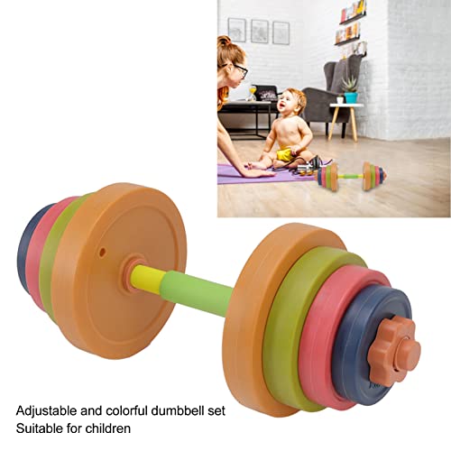 Dumbbells Weight For Kids, Adjustable Dumbbell Toy Plastic Fitness Weight Lifting Dumbbell For Kids Children(572C) #TOP7
