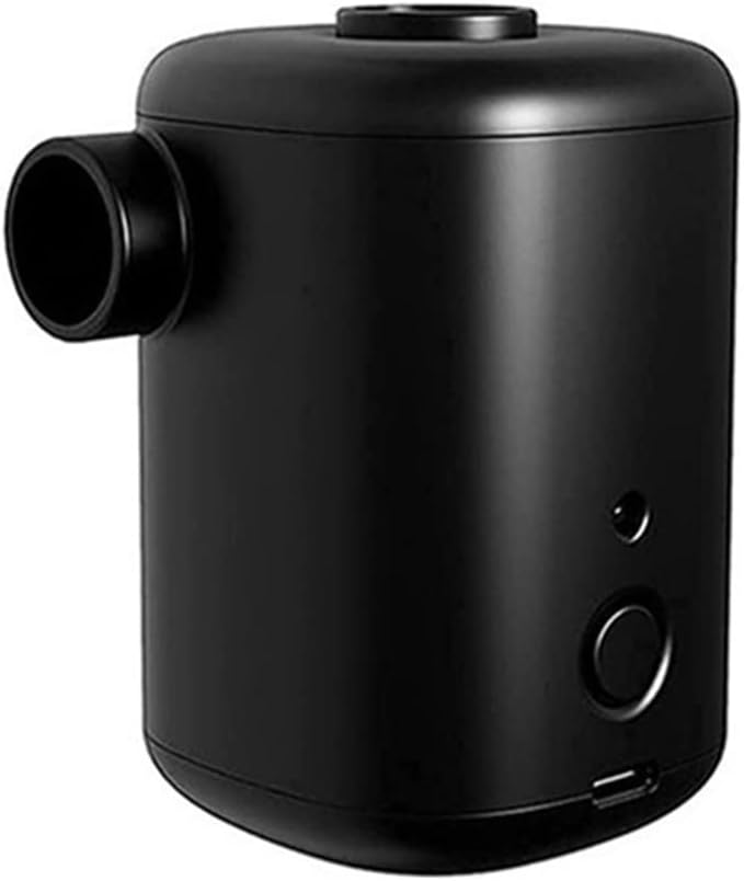 Power Pumps Mini Air Pump with 4 Nozzles Portable Electric Inflator USB Charging for Pillow Swim Ring Boat Mattress Cushion Camping Pump Accessories