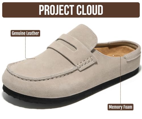 Image of Project Cloud 100% Genuine Leather Clogs for Women Footwear 2026