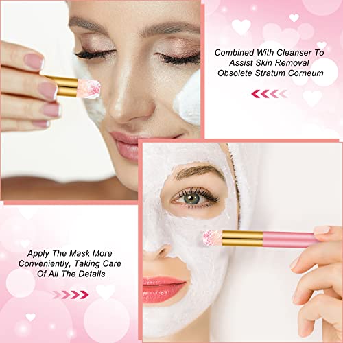 3 Pieces Usb Mini Portable Fans Rechargeable Electric Handheld Air Conditioning Lash Shampoo Brushes Nose Blackhead Facial Cleaning Brush Plastic Wash Bottle (Light Pink) #TOP5