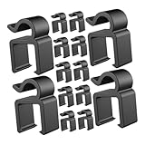 GALPADA 20個 スマホアームスタンド兼用可能ケーブルホルダー 耐久性強化マイクロフォンアーム用クリップ 多機能懒人支架でタブレットやス