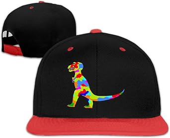 Kids Hats Dinosaur Hat Toddler Baseball Caps,Rainbow Prehistoric Boys Hats Kid Grils Baseball Cap Adjustable Children