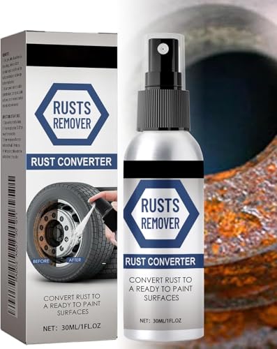 Strong Rust Remover Spray Set,1fl.oz Rust Remover Spray Rust Remover, Rust Removal, Fast Rust Removal, Time-Saving (1)