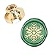 CRASPIRE Wax Seal Stamp Head Schneeflocke Abnehmbare Versiegelung Messing Stamp Head Für Kreative Geschenkumschläge Einladungskarten Dekoration