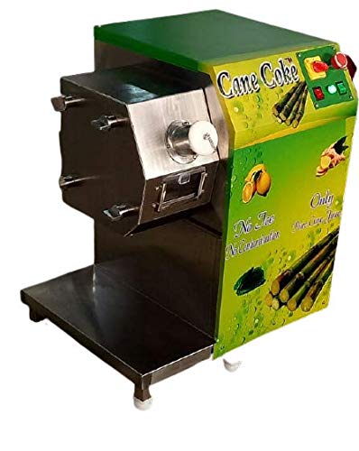 Amrutha Machines Table Top Sugarcane Juicer Machine ( Green and Silver ) (1.5 Hp 4 Roller)