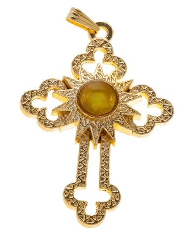 LION OF JUDAH MARKET Nativity Cave Stone Relic from Bethlehem Nativity Star Pendant