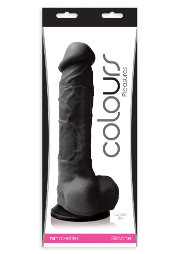 Vibro Classique Noir à vibrations progressives NS Novelties 8" - 2