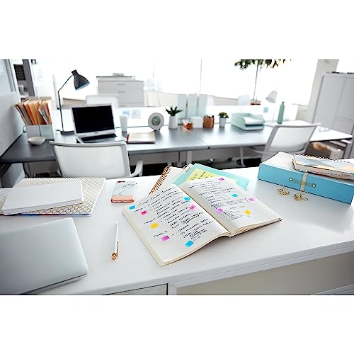 Image of Post-it Standard Page Flags in Dispenser 1in Wide, Green 100 Flags, 680-GN2