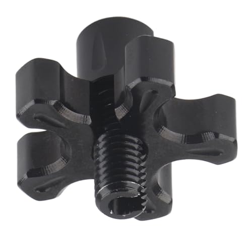 Dioche 02 Kx250 SAjusteur de Câble d'embrayage Universel en Alliage d'aluminium CNC pour Moto - Léger, Haute Précision, Finition Anodisée - Ajustement Universel pour Toutes les Motos (BLACK)