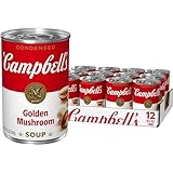 Campbell's Condensed Soup, Golden Mushroom, 10.50 Ounce (Pack of 12)