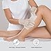 ForPro Natural Muslin Epilating Strips, Tear-Resistant, Pre-Cut Strips for Hair Removal, 3” W x 9” L, 100-Count