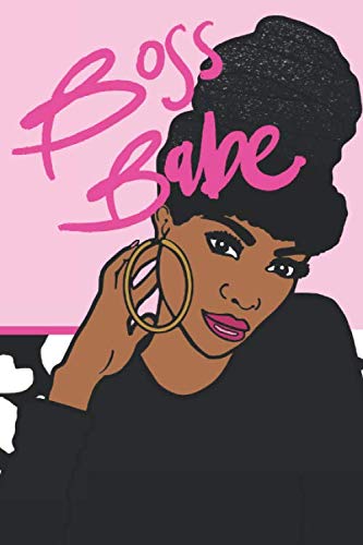 Boss Babe 6x9 inch, 124 pg Lined Journal Notebook