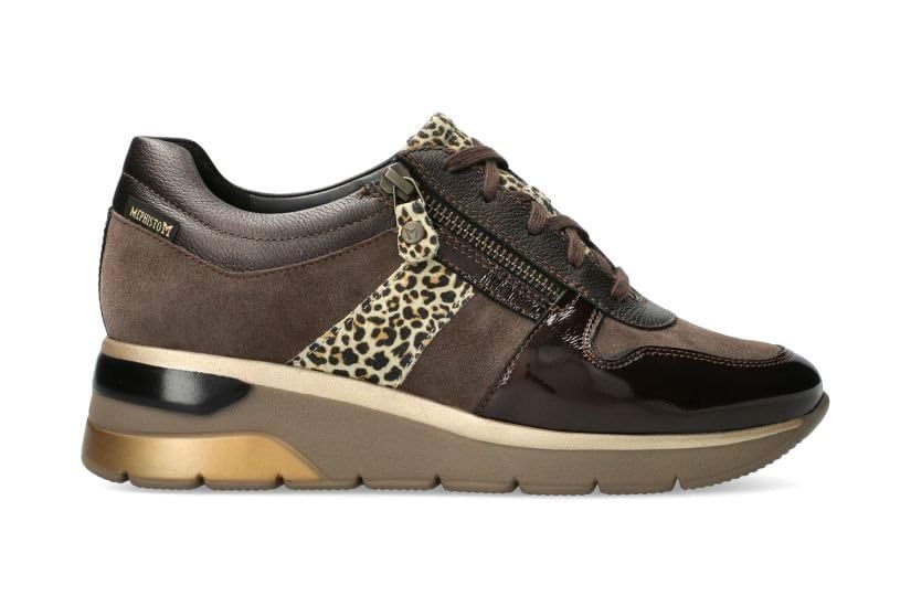 Mephisto Elisia Basket pour Femme en cuir avec semelle amovible