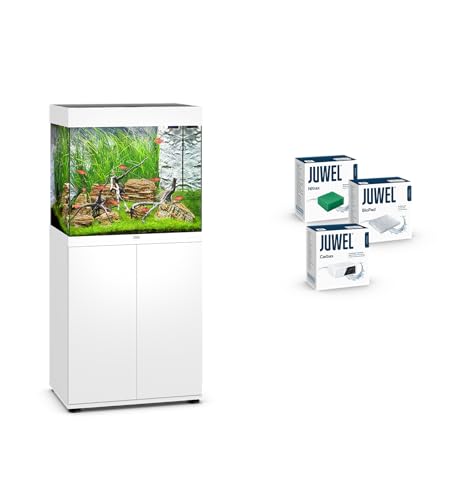 JUWEL Aquarium Lido 120 Kombination Weiß Premium-Bundle