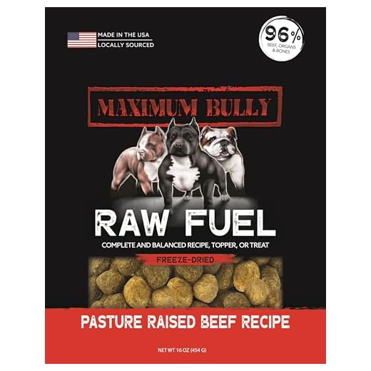 RAW Fuel Maximum Bully Freeze Dried Beef (16 OZ)