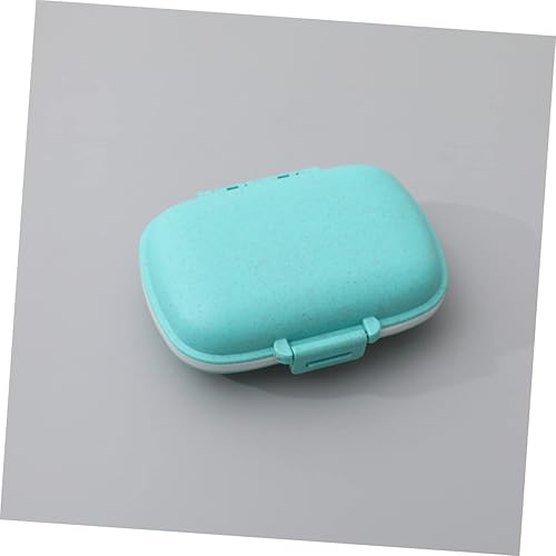 Miniatura 4 de Mobestech 6 Pcs Pill Storage Box Portable Organizer Purse Pastillero Pocket Medicine Vitamin Case Weekly Case Airtight Small Vitamin Holder Pp