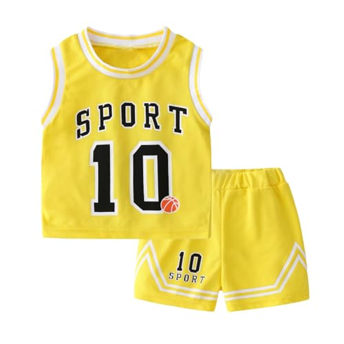 Toddler Kids Basketball Jersey and Shorts Outfit Set
