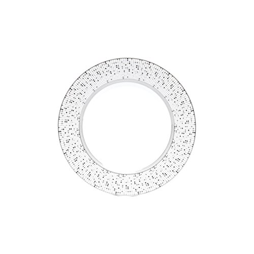 Aparelho de Jantar com 42 Peças de Porcelana New Bone Precious Mail Box Lyor Prata e Branco Único