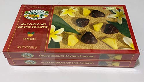 Milk Chocolate Covered Pineapple 18pieces 8oz 2pk image 4